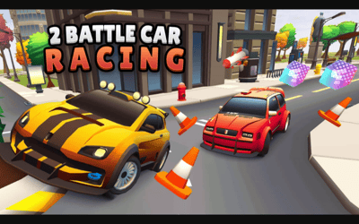 2 Player Battle Car Racing