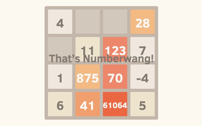 2048 Numberwang