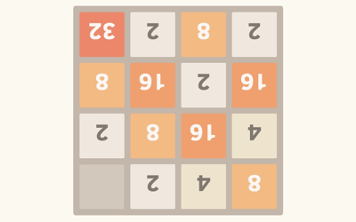 2048 Upside Down