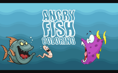 Angry Fish Coloring