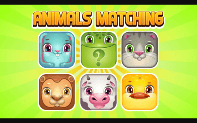 Animals Memory Matching