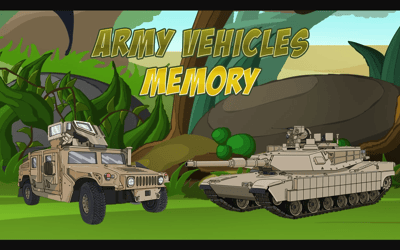 Army Vehicles Memory