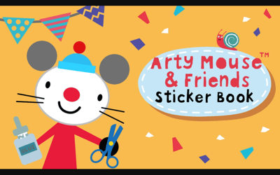 Arty Mouse Sticker Book