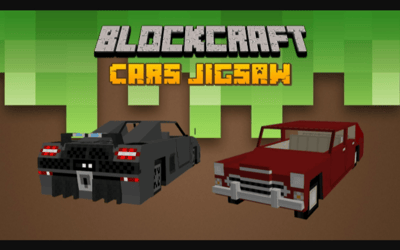 Blockcraft Cars Jigsaw