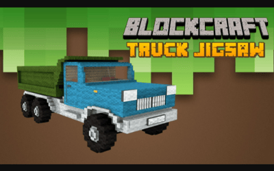 Blockcraft Truck Jigsaw