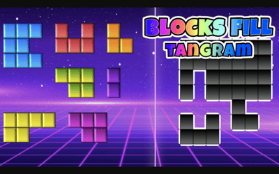 Blocks Fill Tangram Puzzle