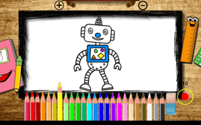 BTS Robot Coloring Book