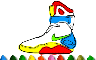 BTS Shoe Coloring Book