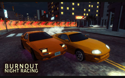 Burnout Night Racing