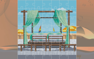 Cabana Beach Jigsaw