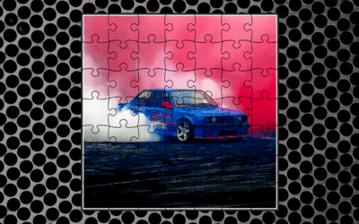 Cars Drifting Jigsaw