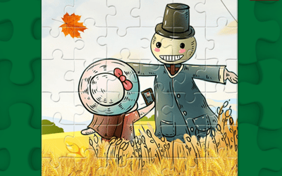 Cartoon Autumn Puzzle