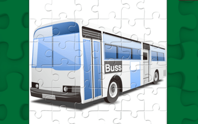 Cartoon Bus Puzzle