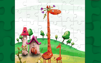 Cartoon Giraffe Puzzle