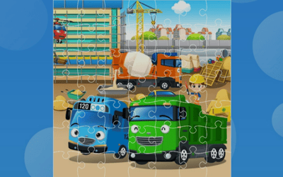 Cartoon Trucks Jigsaw