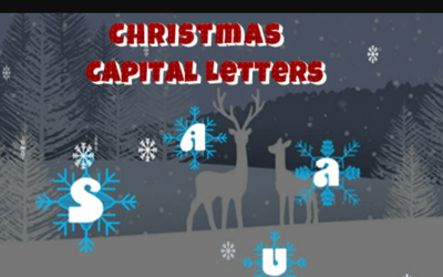 Christmas Capital Letters