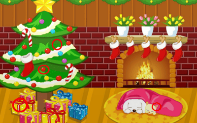 Christmas Rooms Differences