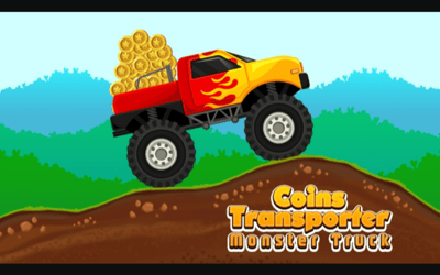 Coins Transporter Monster Truck