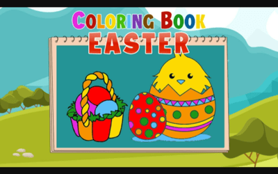 Coloring Book Easter