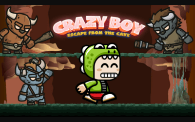 Crazy Boy Escape From The Cave