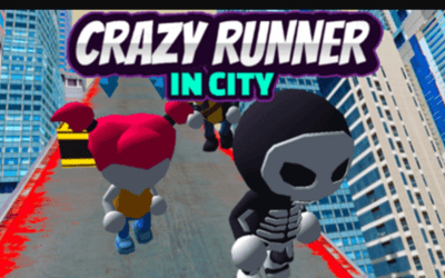 Crazy Runner in City