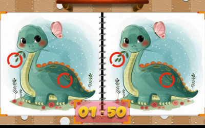 Cute Dinosaur Differences