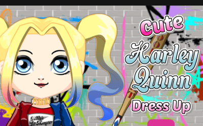 Cute Harley Quinn Dress Up