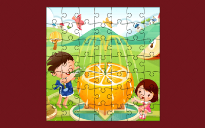 Cute Little Kids Jigsaw