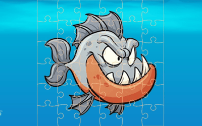 Cute Piranha Jigsaw Puzzles