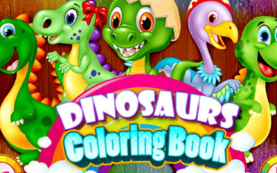 Dinosaurs Coloring Book