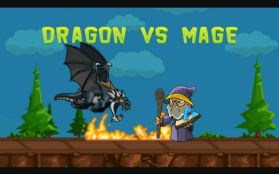 Dragon vs Mage