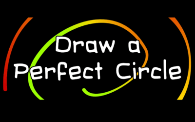 Draw A Perfect Circle Puzzle Games