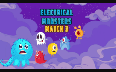 Electrical Monsters Match 3