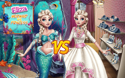 Eliza Mermaid VS Princess