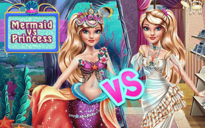 Ellie Mermaid Vs Princess