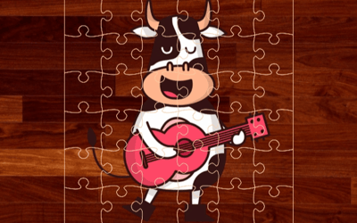 Farm Animals Puzzle Challenge