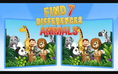 Find Seven Differences Animals