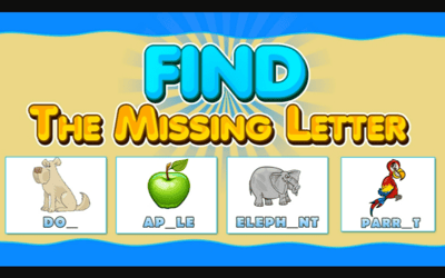 Find The Missing Letter Game