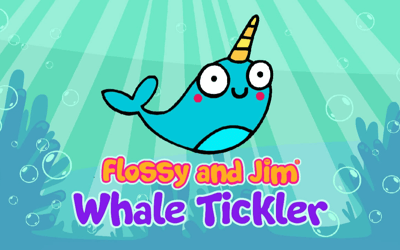 Flossy and Jim Whale Tickler