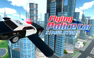 Flying Police Car Simulator