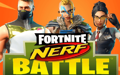 Fortnite Nerf Battle