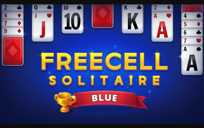 Freecell Solitaire Blue