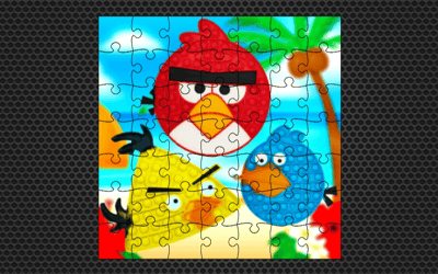 Funny Birds Pop It Jigsaw