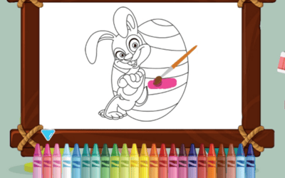 Funny Bunnies Coloring