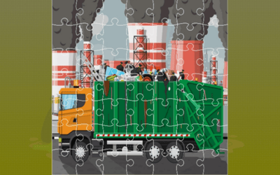 Garbage Trucks Jigsaw