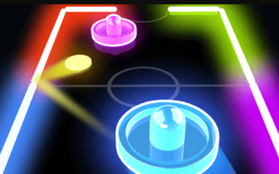 Glow Hockey HD