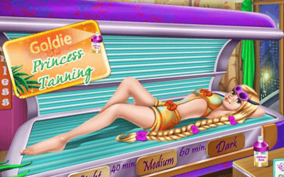 Goldie Princess Tanning