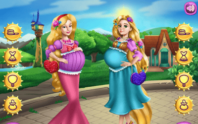 Goldie Princesses Pregnant BFFs