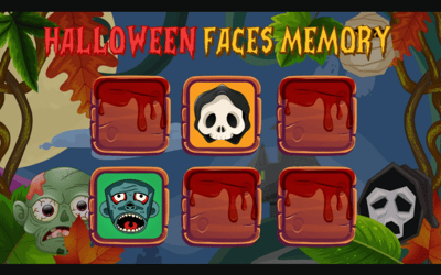 Halloween Faces Memory