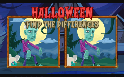 Halloween Find the Differences